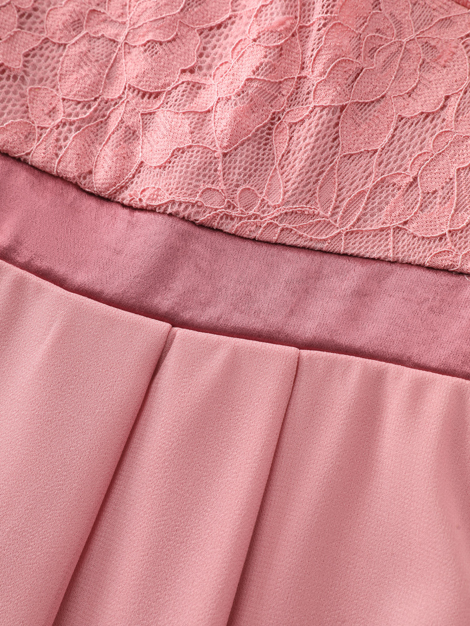 Soft Romance Sheer Lace Midi Dress